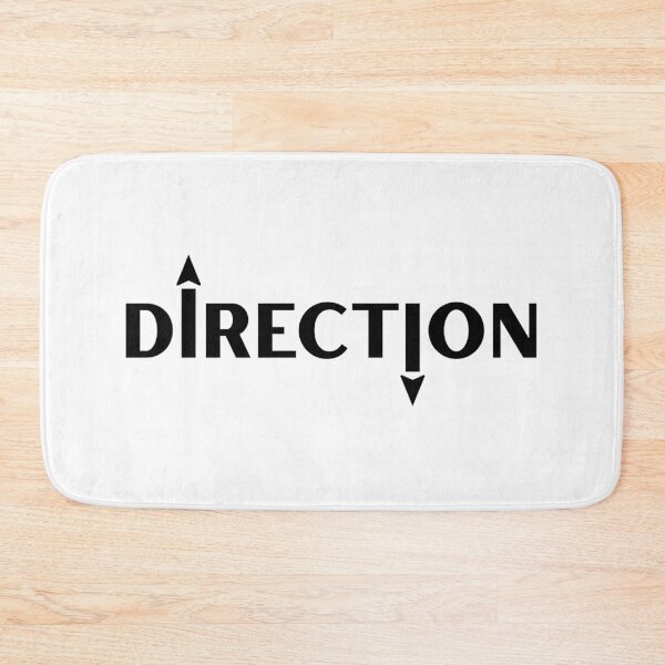 Item preview, Direction - Minimalist Typography with Up and Down Arrows designed and sold by CreativeXHub.