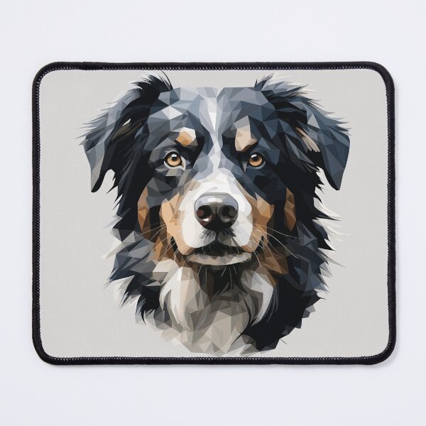 Item preview, Low Polygon Dog – Geometric Dog Art Design designed and sold by OverNickles194.