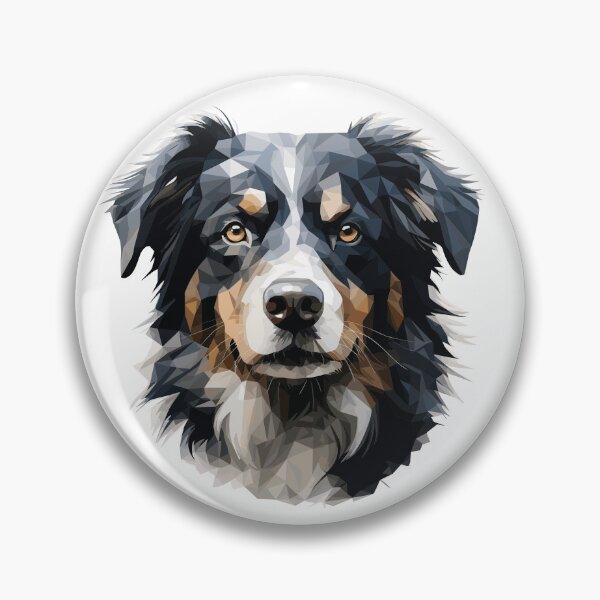 Item preview, Low Polygon Dog – Geometric Dog Art Design designed and sold by OverNickles194.