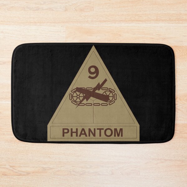 Item preview, Army - SSI - 9th Armored Division w Name Tape - Subdued Desert X 300 designed and sold by Military Insignia Products.