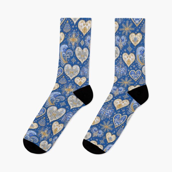 Item preview, Regal Blue And Gold Valentine's designed and sold by Dawne's Designs.