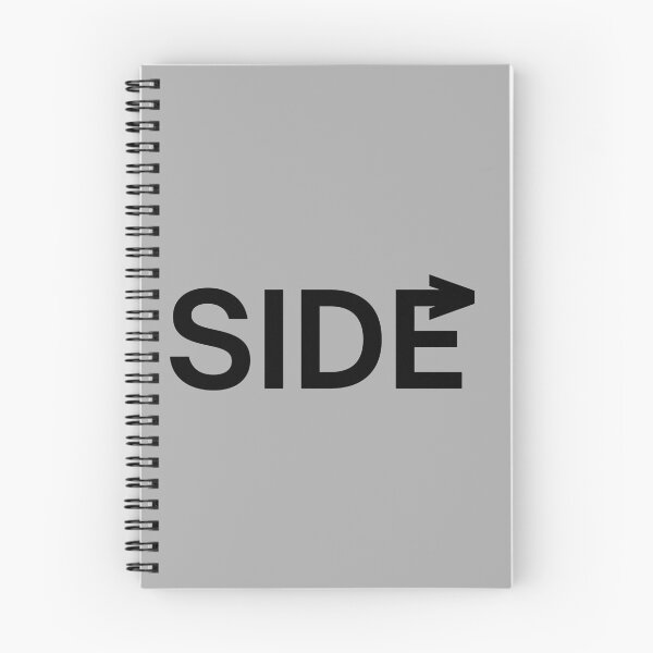 Item preview, Side - Minimalist Typography with Curved Arrow designed and sold by CreativeXHub.