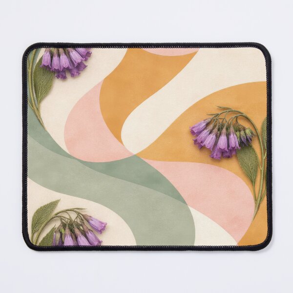Item preview, Pressed Flowers Abstract Calm designed and sold by scicilysimonee.