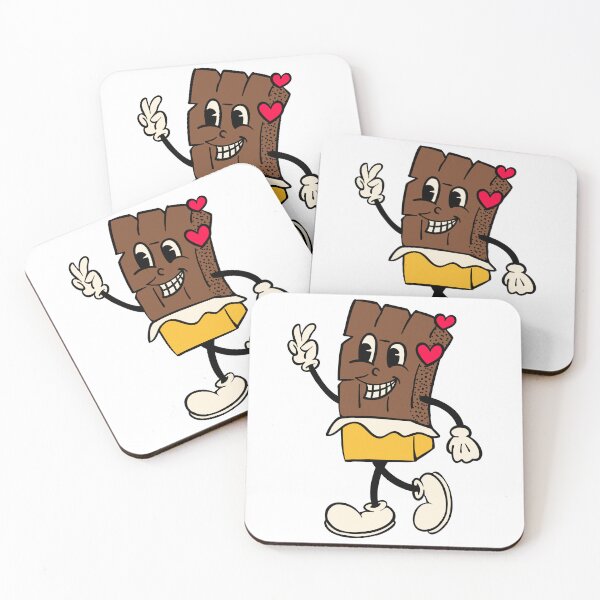 Item preview, Cute Chocolate Love Sticker – Funny Valentine Candy Cartoon designed and sold by FestivityFinds.