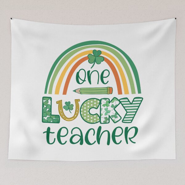 Item preview, One Lucky Teacher designed and sold by ketrena.