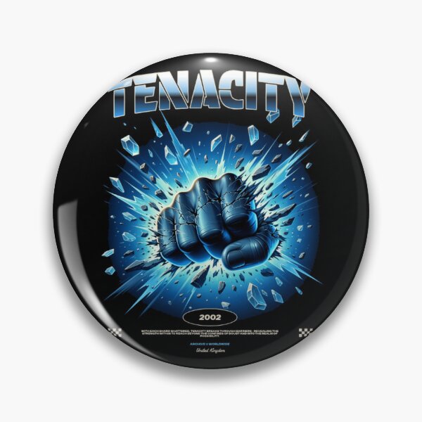 Item preview, Tenacity Shattering Barriers - Modern Gritty Fist Art designed and sold by GenZFashion000.