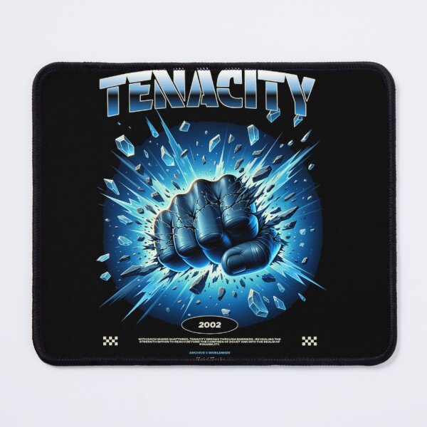 Item preview, Tenacity Shattering Barriers - Modern Gritty Fist Art designed and sold by GenZFashion000.