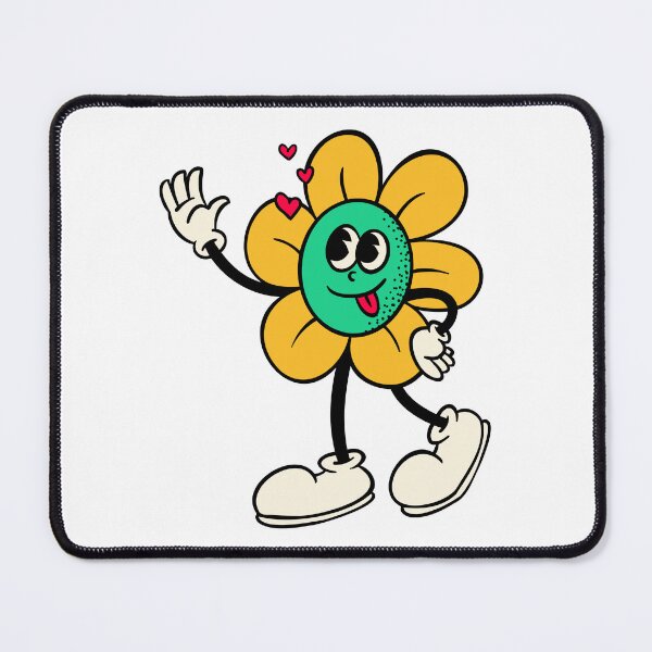 Item preview, Cute Daisy Flower Valentine Sticker – Playful Love Cartoon designed and sold by FestivityFinds.