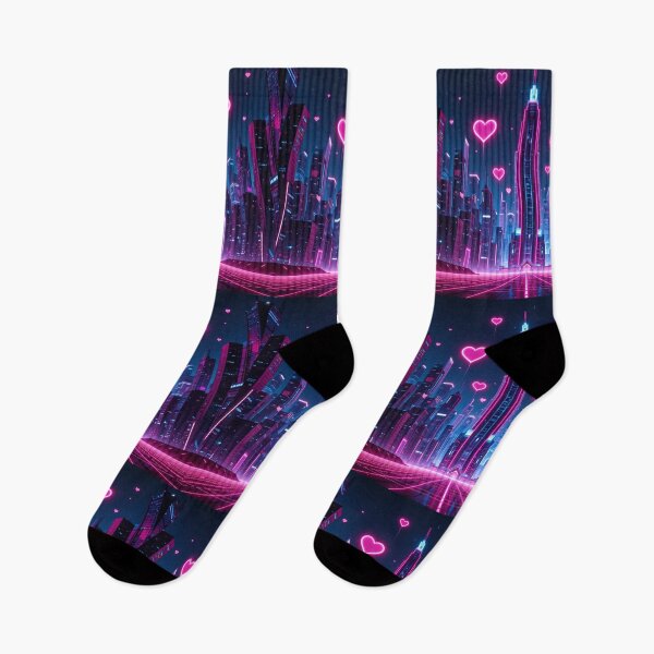 Item preview, Neon Love City designed and sold by PixelVibe782.