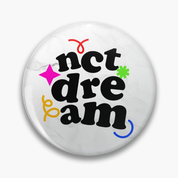 Item preview, NCT DREAM DOODLE PIN BUTTON designed and sold by annejiyongi.