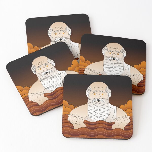 Item preview, heraclitus the greek philosopher watching the river change designed and sold by matintheworld ( delcarmat ).