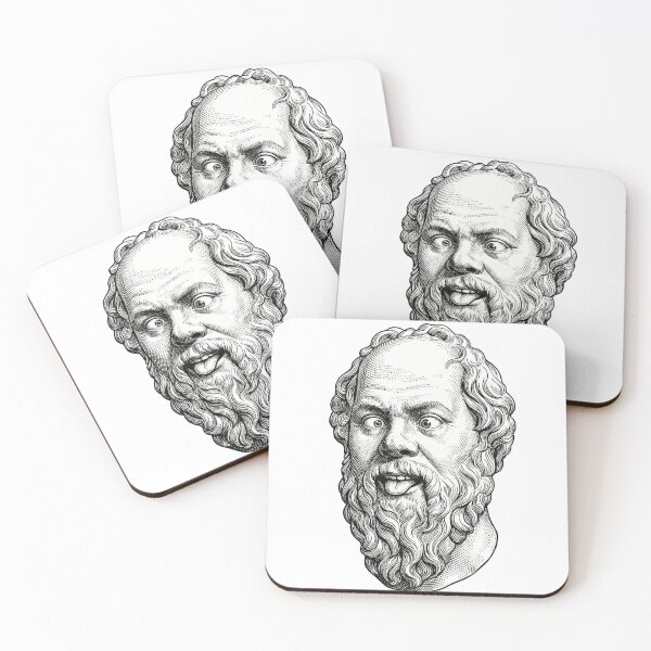 Item preview, Mediocrates Funny Philosophy Pun - That's Good Enough designed and sold by AdyKurniawan.