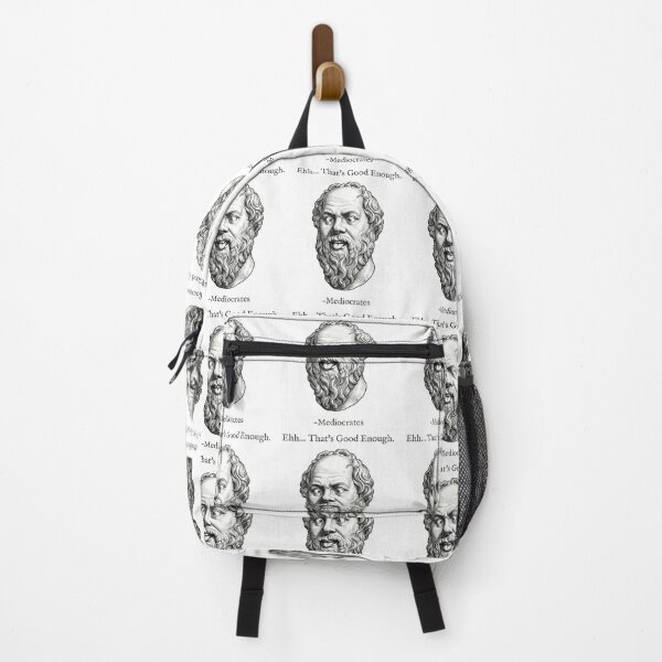 Item preview, Mediocrates Funny Philosophy Pun - That's Good Enough designed and sold by AdyKurniawan.