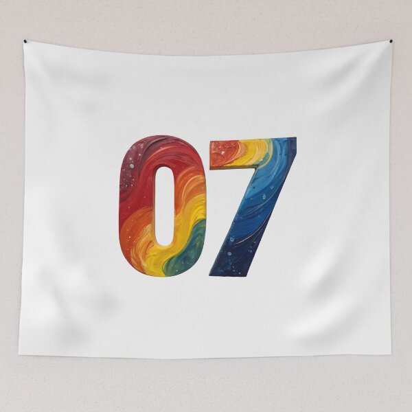 Item preview, Number Seven designed and sold by trendspatterns.