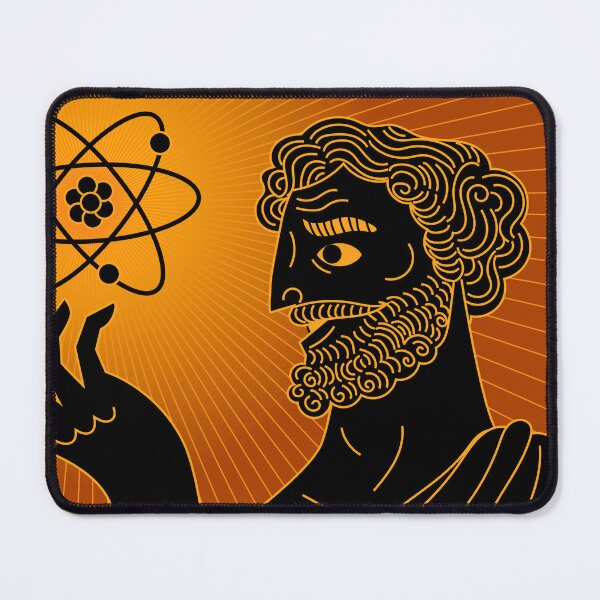 Item preview, democritus of ancient greece explaining the concept of the atom designed and sold by matintheworld ( delcarmat ).