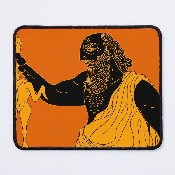 Item preview, diogenes the greek philosopher with a plucked chicken designed and sold by matintheworld ( delcarmat ).