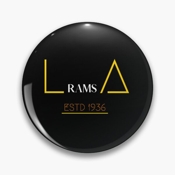 Item preview, La Rams Modern Logo Established 1936 designed and sold by YI-Store.