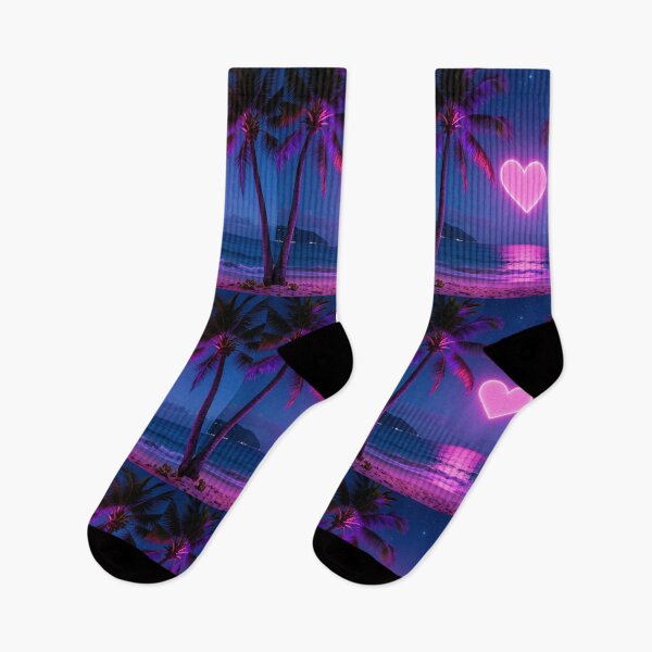Item preview, Neon Paradise of Love designed and sold by PixelVibe782.