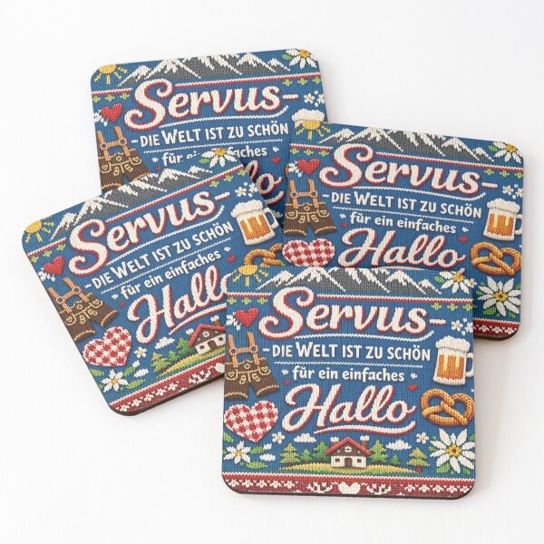Item preview, Greetings from Bavaria – Cozy Alpine Knit Design designed and sold by Mauswohn.