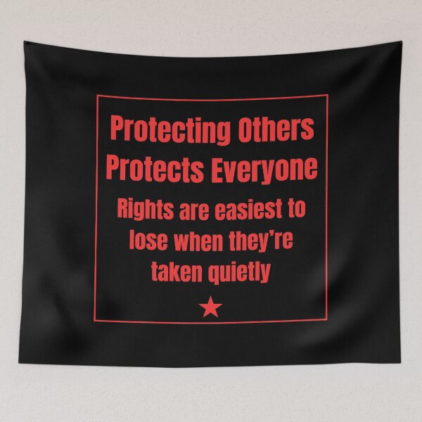 Item preview, Protecting Others Protects Everyone designed and sold by Lone Frog.