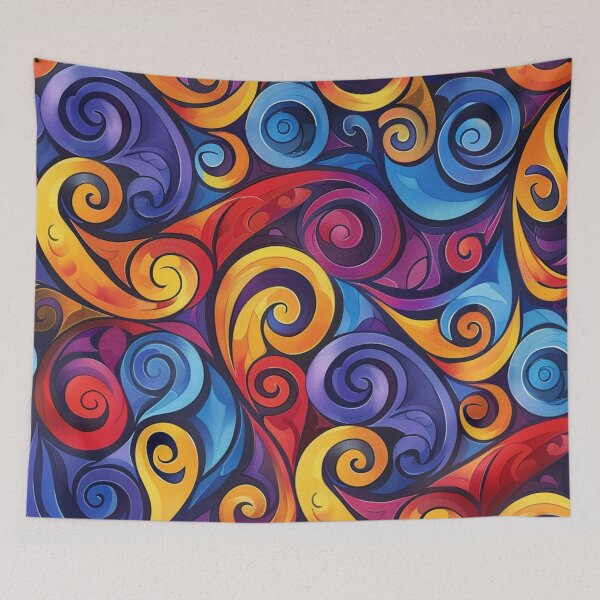 Item preview, New Zealand Māori Paua Pattern Koru Design 786 designed and sold by GrinGalore.