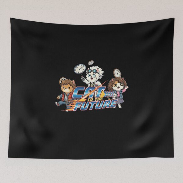 Item preview, Cat To The Future Funny Time Travel Kittens designed and sold by AdyKurniawan.