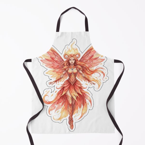 Item preview, Pyra Aries – The Flameborn Zodiac Fairy designed and sold by Dream Bloom Gallery.
