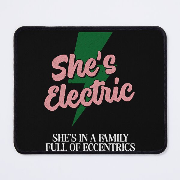 Item preview, She's Electric 90's Oasis Band She's In A Family Full Of Eccentrics designed and sold by WebTucker.