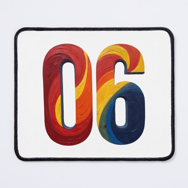 Item preview, Number Six designed and sold by trendspatterns.