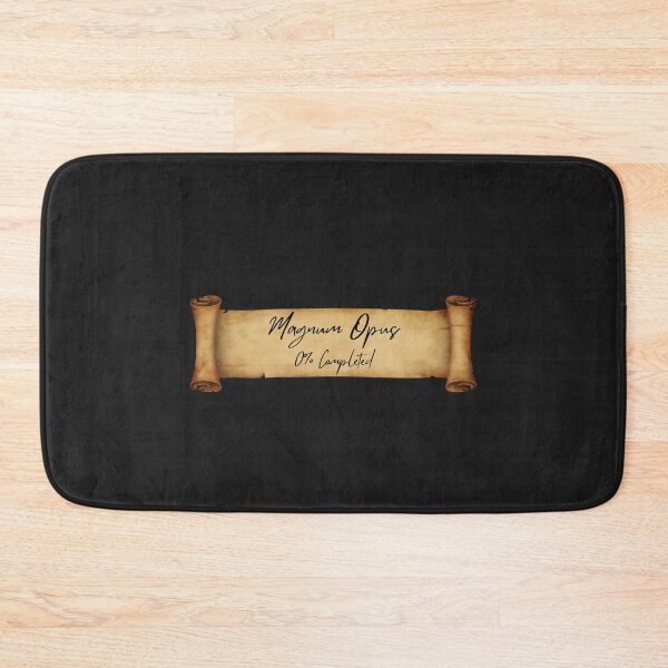 Item preview, Magnum Opus 0% Completed | Dark Academia Procrastination Scroll designed and sold by VENOHA.
