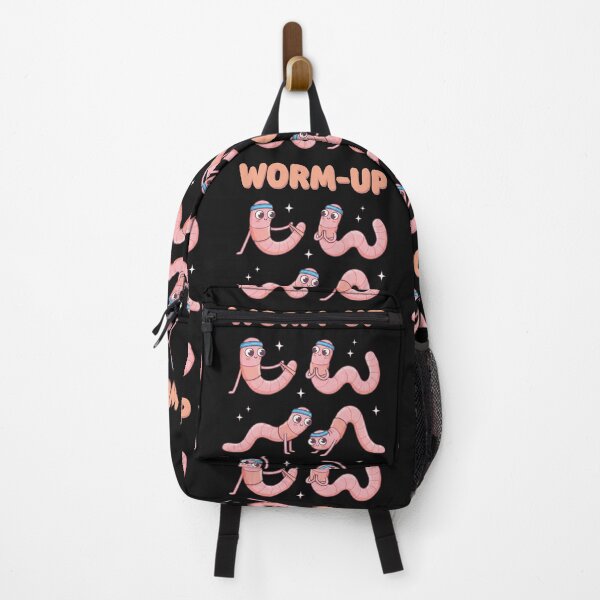 Item preview, Worm-Up Funny Yoga Worms Fitness Pun designed and sold by AdyKurniawan.