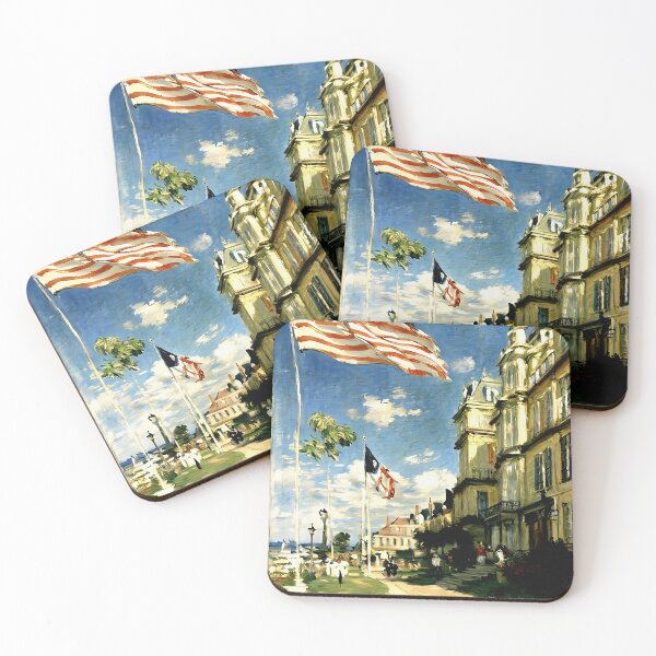 Item preview, Hotel des Roches – Trouville-sur-Mer scene designed and sold by artdesignsnow.