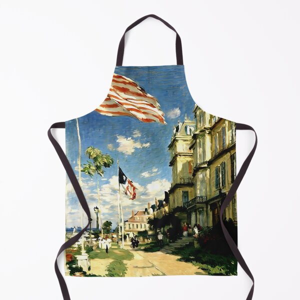 Item preview, Hotel des Roches – Trouville-sur-Mer scene designed and sold by artdesignsnow.