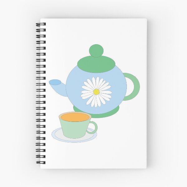 Item preview, Teapot and Tea cup designed and sold by ROSE ANN BANILAR.