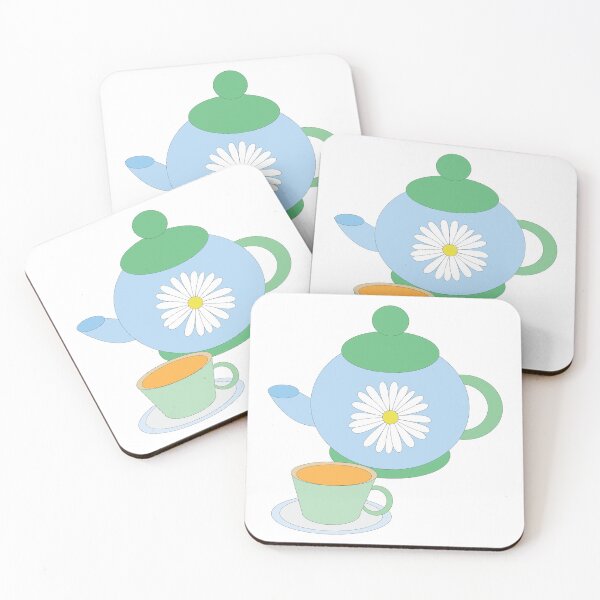 Item preview, Teapot and Tea cup designed and sold by ROSE ANN BANILAR.