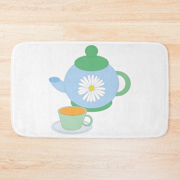Item preview, Teapot and Tea cup designed and sold by ROSE ANN BANILAR.