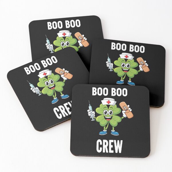 Item preview, Boo Boo Crew St Patricks Day Nurse Scrub Top Saint Pattys designed and sold by OlakunleOloroz.