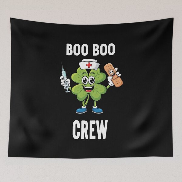 Item preview, Boo Boo Crew St Patricks Day Nurse Scrub Top Saint Pattys designed and sold by OlakunleOloroz.