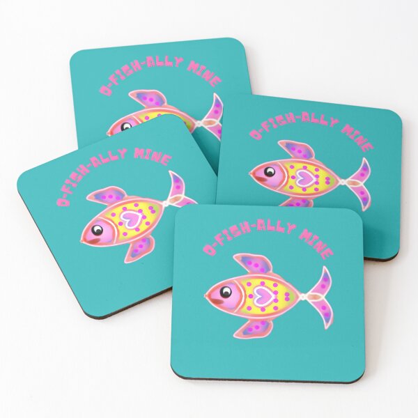 Item preview, Luminous Heart Fish: Radiant Neon Kawaii Sea Life Art designed and sold by HopeAndHustle.