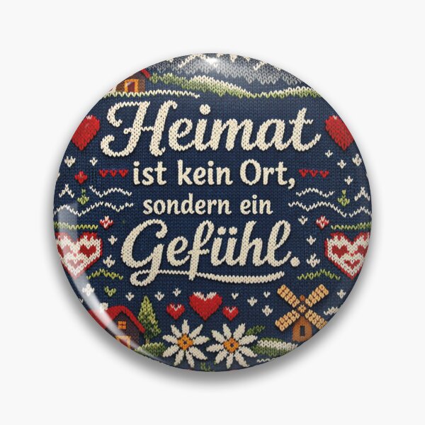 Artikelvorschau, Heimat ist ein Gefühl – Herzliches Alpen Strick Design entworfen und verkauft von Mauswohn.