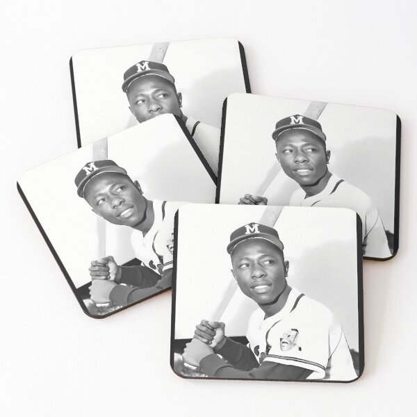 Item preview,  Hammerin' Hank Aaron Bw designed and sold by Kirari On God.