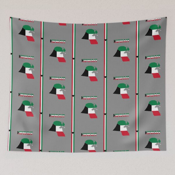 Item preview, Kuwait Map Flag Design - Proud Kuwaiti Heritage designed and sold by mashmosh.