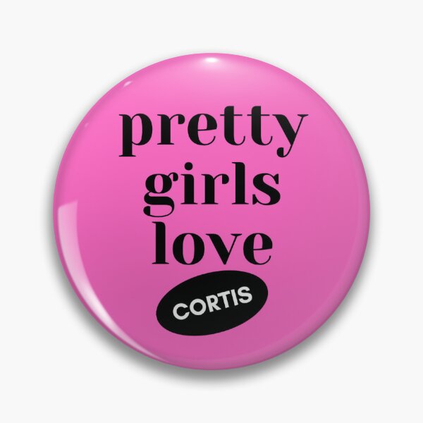 Item preview, CORTIS PRETTY PIN BUTTON designed and sold by annejiyongi.