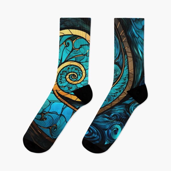 Item preview, New Zealand Māori Paua Koru Swirl Design designed and sold by GrinGalore.
