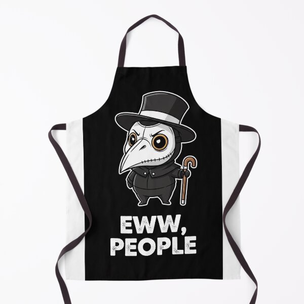 Item preview, Eww People – Funny Plague Doctor Dark Humor designed and sold by Paper & Pattern Co.
