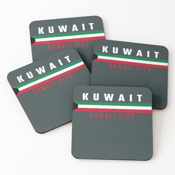 Item preview, Kuwait City Retro Flag - Modern Patriotic Kuwaiti Style designed and sold by mashmosh.