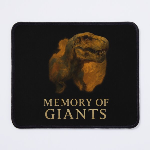 Item preview, Memory of Giants - Painterly Dinosaur Fine Art designed and sold by MKreative Studio.