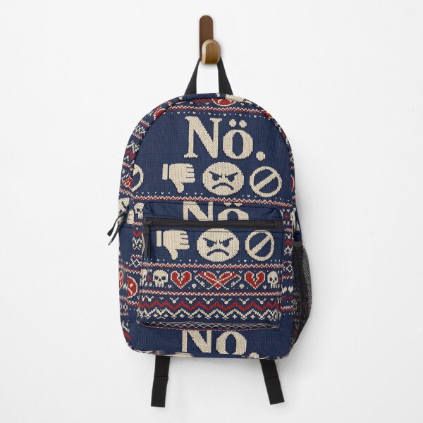 Item preview, No statement greeting – Funny anti-everything knit design designed and sold by Mauswohn.