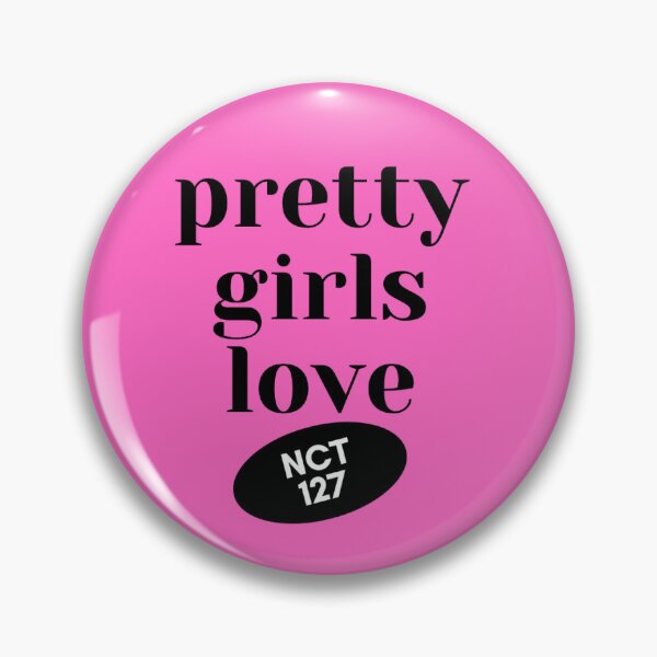 Item preview, NCT 127 PRETTY PUNK PIN BUTTON designed and sold by annejiyongi.