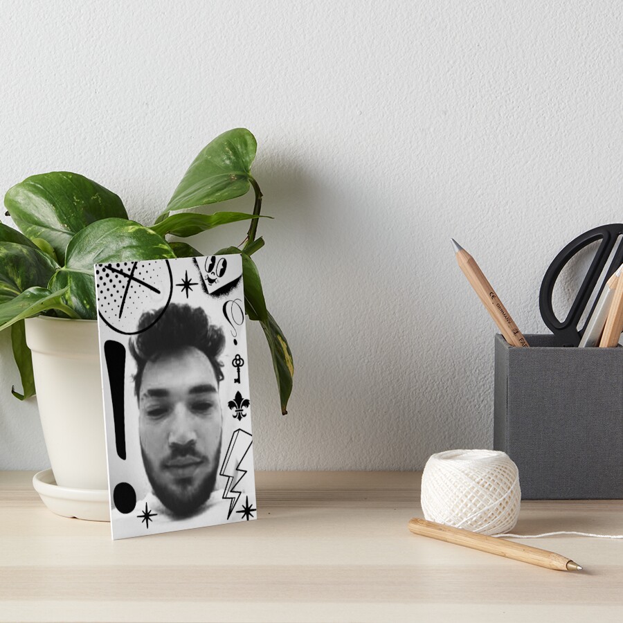 Item preview, Art Board Print designed and sold by HappyBoiShean.